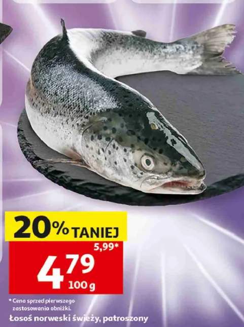 Łosoś norweski świeży patroszony