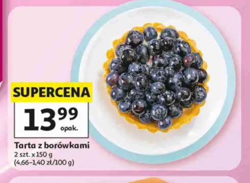 Tarta z borówkami