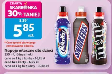 Napój mleczny Snickers