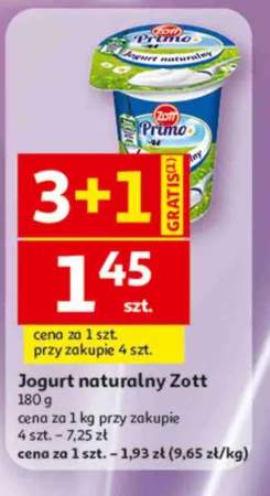 Jogurt naturalny Zott Primo