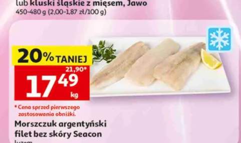 Morszczuk argentyński filet bez skóry Seacon luzem