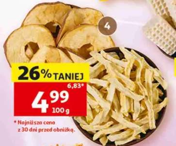 Chipsy z jabłek Pola