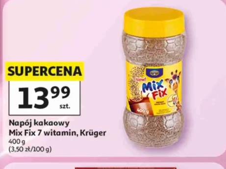 Napój kakaowy Mix Fix 7 witamin Krüger