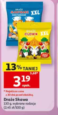 Draże Marynarz śmietankowe Skawa XXL