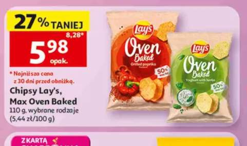 Chipsy Lay's Oven Baked Grilled paprika
