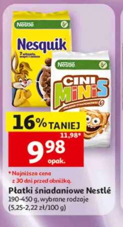 Płatki śniadaniowe Nestlé Nesquik