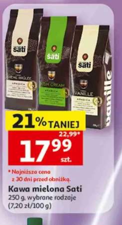 Kawa mielona Sati Creme Brulee