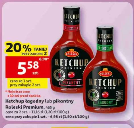 Ketchup łagodny Roleski Premium