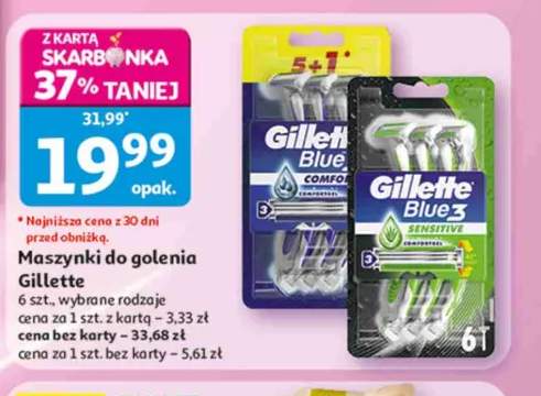 Maszynki do golenia Gillette Blue3 Comfort