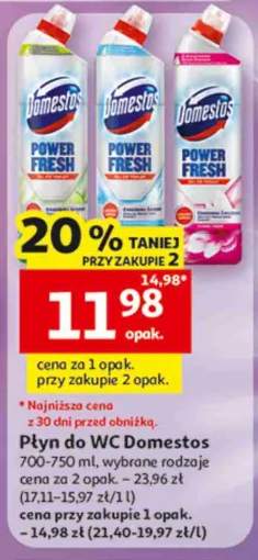 Płyn do WC Domestos