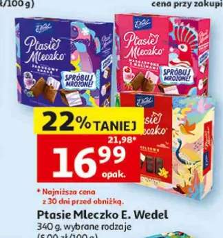 Ptasie Mleczko czekoladowe E. Wedel