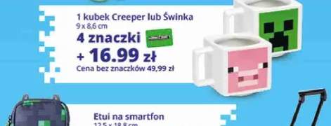 Kubek Minecraft Creeper 9x8,6cm