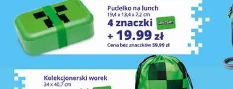 Pudełko na lunch Minecraft 19,4x13,4x7,2cm