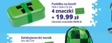 Pudełko na lunch Minecraft 19,4x13,4x7,2cm