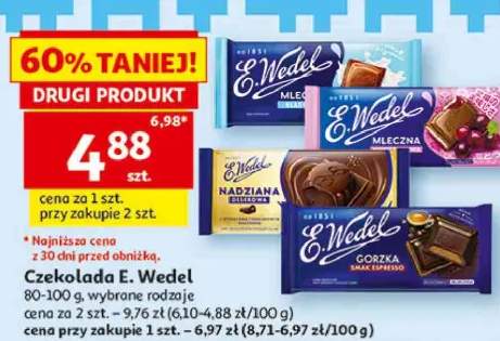 Czekolada mleczna klasyczna E. Wedel 80-100g