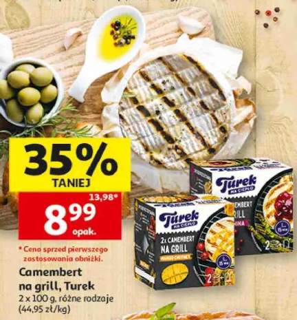 Camembert na grill Turek