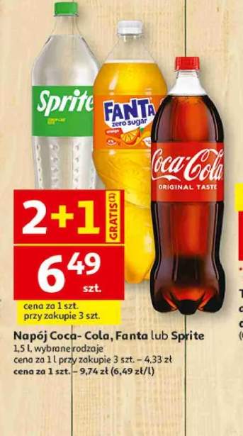 Napój gazowany Fanta Zero Sugar