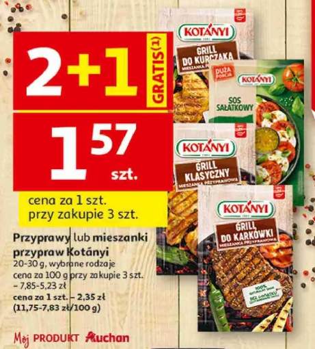 Przyprawy lub mieszanki przypraw Kotányi
