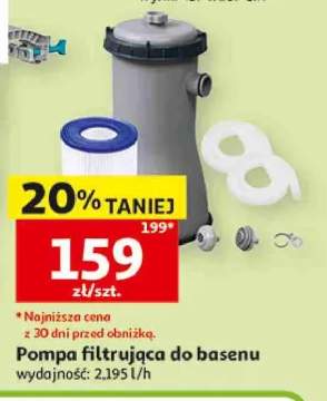 Pompa filtrująca do basenu gardenstar wydajność: 2,195l/h