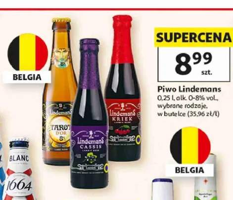 Piwo Lindemans Tarot d'Or 250ml