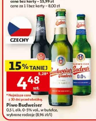 Piwo Budweiser Budvar Dark 500ml