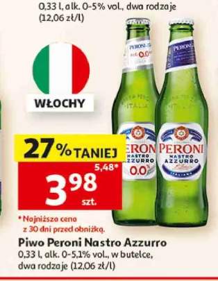 Piwo Peroni Nastro Azzurro 330ml