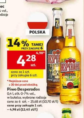 Piwo Desperados Nocturno