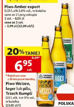 Piwo Weizen Trzech Kumpli