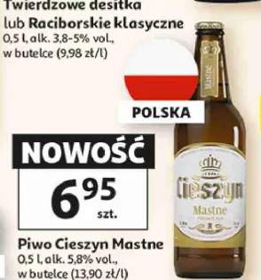 Piwo Cieszyn Mastne