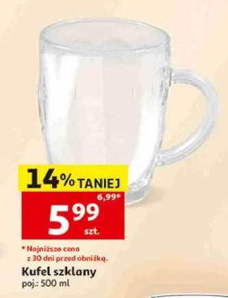 Kufel szklany 500ml
