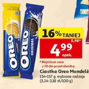 Ciastka Oreo Mondelēz