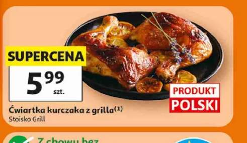 Ćwiartka kurczaka z grilla