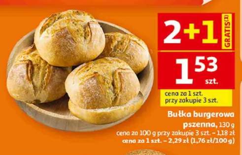 Bułka burgerowa pszenna