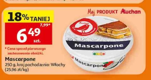 Mascarpone Auchan