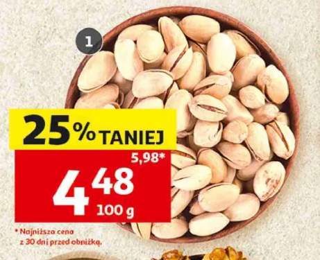 Pistacje solone drobne