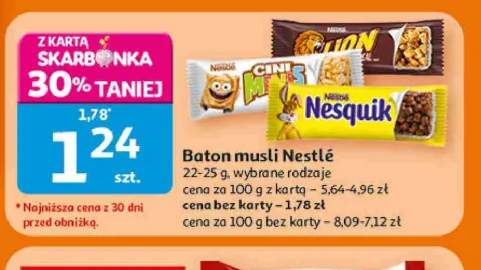 Baton musli Nestlé Cini Minis
