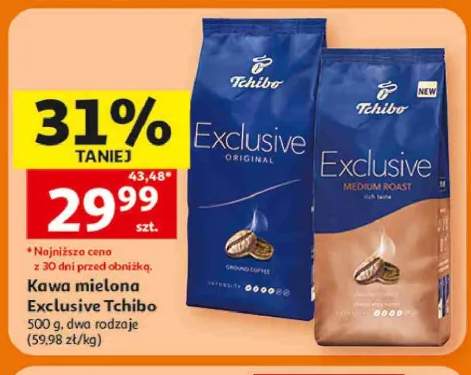 Kawa mielona Exclusive Tchibo 500g