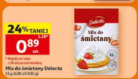 Mix do śmietany Delecta 13g