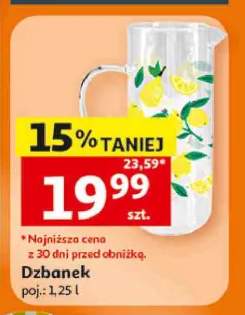 Dzbanek poj.: 1,25l