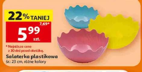 Salaterka plastikowa śr.: 23cm