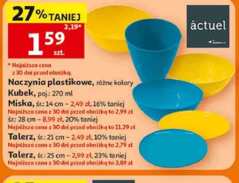 Kubek plastikowy poj.: 270ml