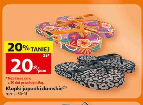 Klapki japonki damskie Inextenso