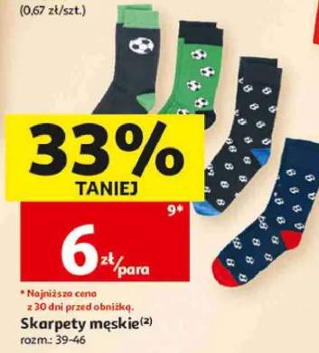 Skarpety męskie