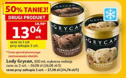 Lody bakaliowe Grycan