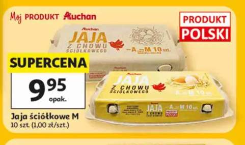 Jaja ściółkowe M Auchan