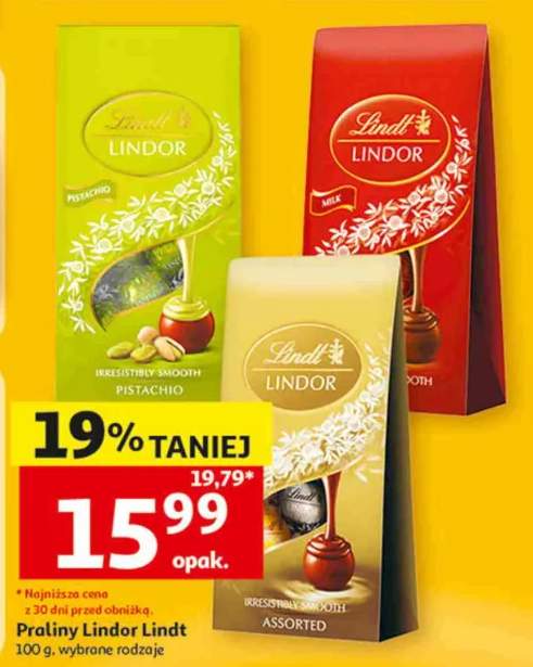 Praliny Lindor Lindt
