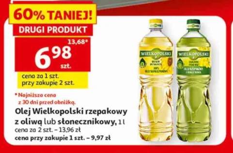 Olej rzepakowy z oliwą Wielkopolski