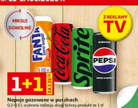 Napój gazowany Sprite Zero Sugar