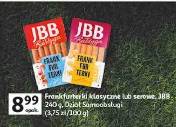 Frankfurterki serowe JBB