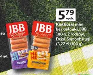 Kiełbaski mini bez osłonki JBB